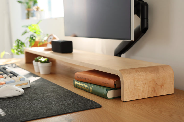 Doodle desk shelf [Hardmaple]