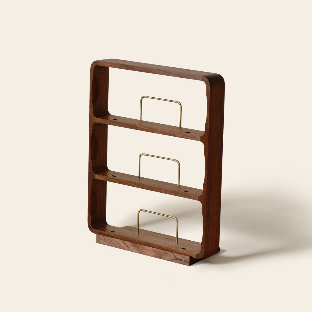 Senul wooden keyboard shelf [Walnut]