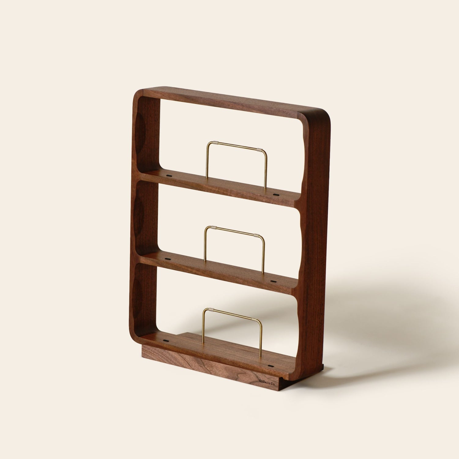 Senul wooden keyboard shelf [Walnut]