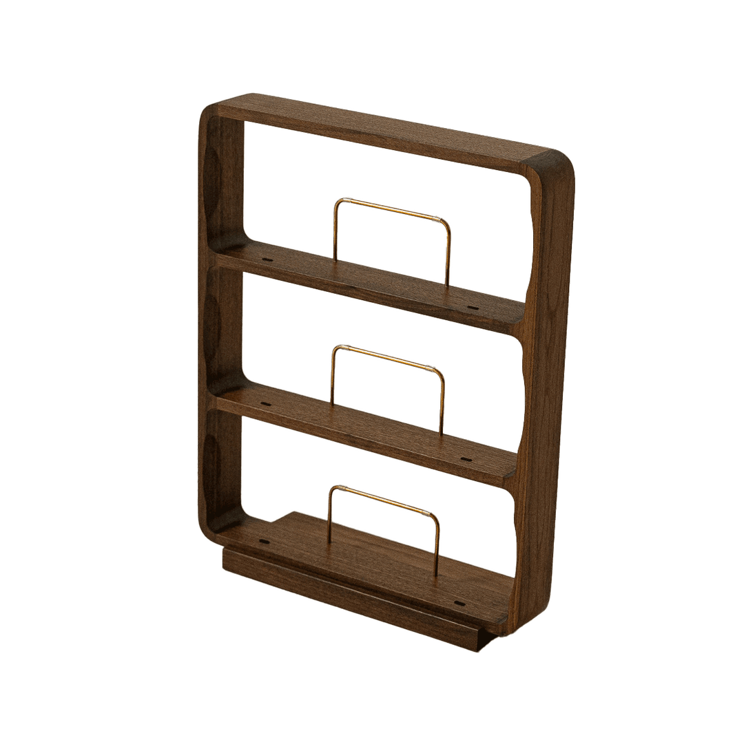 Senul wooden keyboard shelf [Walnut]