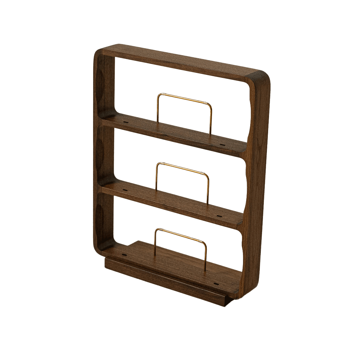 Senul wooden keyboard shelf [Walnut]